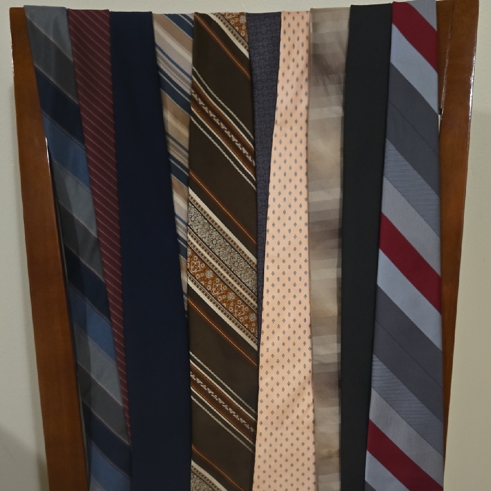 10 Tie Men's Tie Collection - Assorted Colors